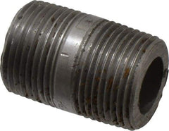 Value Collection - Schedule 160, 3/4" Diam x 1-1/2" Long Black Pipe Nipple - Threaded - Top Tool & Supply