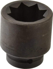 Proto - 1" Drive 1-13/16" Impact Socket - 4 Points, 3-1/2" OAL - Top Tool & Supply