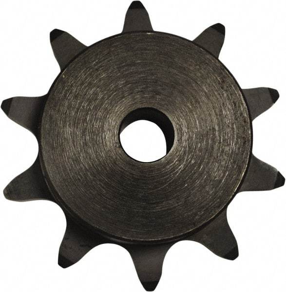 U.S. Tsubaki - 11 Teeth, 1" Chain Pitch, Chain Size 2042, Double Pitch Sprocket - 5/8" Bore Diam, 3.549" Pitch Diam, 4" Outside Diam - Top Tool & Supply