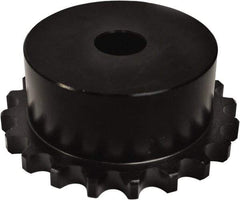 U.S. Tsubaki - 5/8" Bore Diam Plain Bore Roller Chain Coupling - 3.391" Coupling OD - Top Tool & Supply