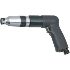 Ingersoll-Rand - 1/4" Bit Holder, 1,700 RPM, Pistol Grip Handle Air Screwdriver - 10 to 53.1 In/Lb Torque, 20 CFM - Top Tool & Supply