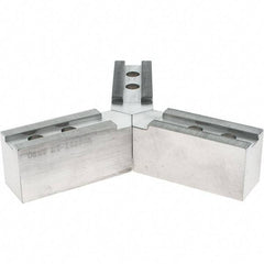 Value Collection - Soft Lathe Chuck Jaws Material: Aluminum - Top Tool & Supply