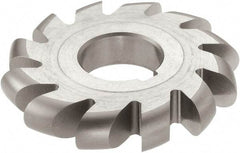 Keo - 1/16" Radius, 1/8" Circle Diam, 2-1/4" Cutter Diam, Arbor Connection, Convex Radius Cutter - High Speed Steel, Uncoated, Form Relieved, 16 Teeth - Top Tool & Supply