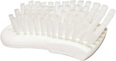 PRO-SOURCE - 1-1/16" Bristle Length, Polypropylene Food Service Brush - 6" Long x 2.63" Wide Head, White, Foam Block - Top Tool & Supply