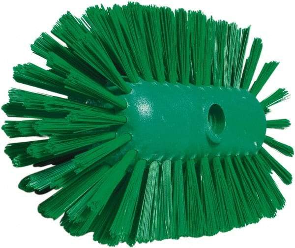 PRO-SOURCE - Nylon Valve Brush - 13-1/2" OAL, 10" Head Length, Steel Handle - Top Tool & Supply