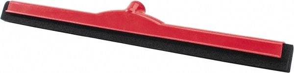 PRO-SOURCE - 24" Rubber Blade Floor Squeegee - Red - Top Tool & Supply