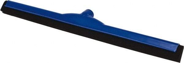 PRO-SOURCE - 24" Rubber Blade Floor Squeegee - Blue - Top Tool & Supply