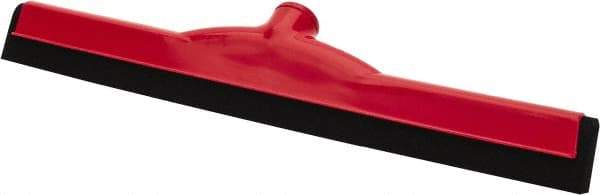 PRO-SOURCE - 18" Rubber Blade Floor Squeegee - Red - Top Tool & Supply