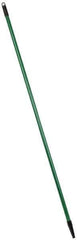 PRO-SOURCE - 60 x 1-1/4" Fiberglass Handle for Floor Squeegees & Push Brooms - Threaded Connection, Green - Top Tool & Supply