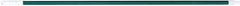 PRO-SOURCE - 60 x 1-1/4" Fiberglass Handle for Floor Squeegees & Push Brooms - Threaded Connection, Green - Top Tool & Supply