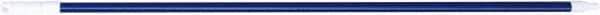 PRO-SOURCE - 60 x 1-1/4" Fiberglass Handle for Floor Squeegees & Push Brooms - Threaded Connection, Blue - Top Tool & Supply