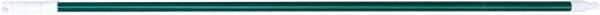 PRO-SOURCE - 54 x 1-1/4" Fiberglass Handle for Floor Squeegees & Push Brooms - Threaded Connection, Green - Top Tool & Supply