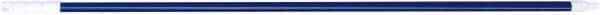 PRO-SOURCE - 54 x 1-1/4" Fiberglass Handle for Floor Squeegees & Push Brooms - Threaded Connection, Blue - Top Tool & Supply