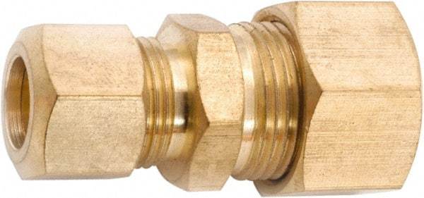 ANDERSON METALS - 1/2 x 3/8" OD, Lead Free Brass Union - 200 Max Working psi, Comp x Comp Ends - Top Tool & Supply