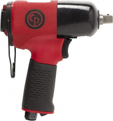 Chicago Pneumatic - 1/2" Drive, 11,500 RPM, 406 Ft/Lb Torque Impact Wrench - Pistol Grip Handle, 8 CFM, 90 psi, 1/4" NPT Inlet - Top Tool & Supply