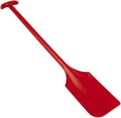 Remco - Red Polypropylene Mixing Paddle without Holes - 40" Overall Length - Top Tool & Supply