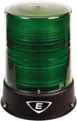 Edwards Signaling - 24 VAC/VDC, 4X NEMA Rated, LED, Green, Flashing, Steady Light - 65 Flashes per min, 3/4 Inch Pipe, 6-1/2 Inch Diameter, 8 Inch High, IP66 Ingress Rating, Pipe Mount - Top Tool & Supply