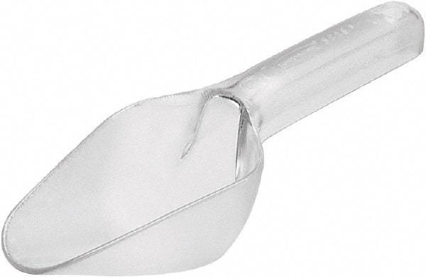 Rubbermaid - 6 oz Clear Polycarbonate Round Bottom Scoop - Top Tool & Supply