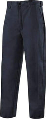 Steiner - Cotton Flame Resistant/Retardant Pants - Zipper Closure, 4 Pockets, 36" Waist, 36" Inseam, Navy, ASTM D6413-10 - Top Tool & Supply