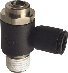 Legris - Speed & Flow Control Valves   Valve Type: Compact Meter Out Flow Control    Male Thread Size: 1/8 - Top Tool & Supply