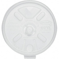 DART - Liftn'Lock Lids, 10-14 oz Cups - Translucent - Top Tool & Supply