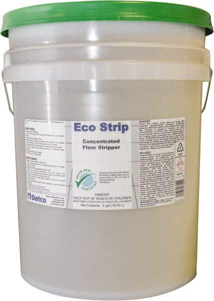 Detco - 5 Gal Pail Stripper - Use on Resilient Flooring - Top Tool & Supply