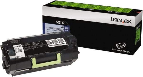 Lexmark - Black Toner Cartridge - Use with Lexmark MS711, MS811, MS812 - Top Tool & Supply