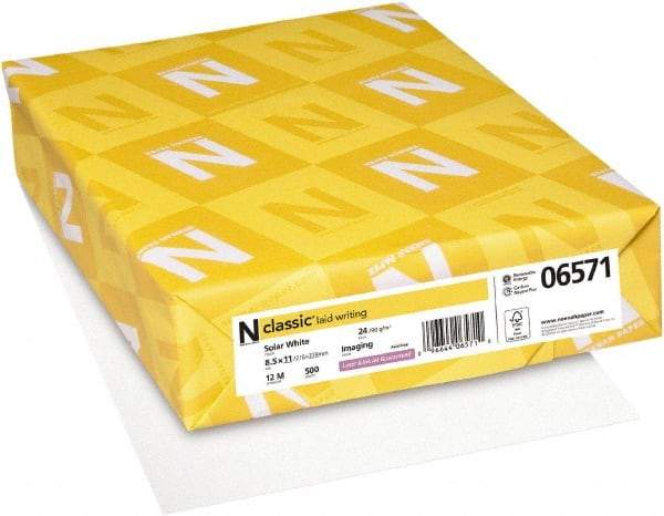 Neenah Paper - 8-1/2" x 11" Solar White Copy Paper - Use with Laser Printers, Copiers, Inkjet Printers - Top Tool & Supply