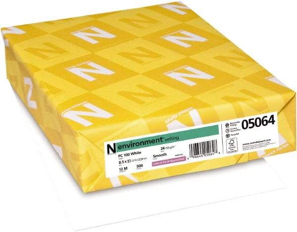 Neenah Paper - 8-1/2" x 11" White Copy Paper - Use with Laser Printers, Copiers, Inkjet Printers - Top Tool & Supply