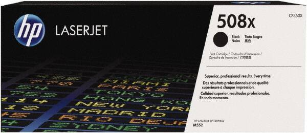 Hewlett-Packard - Black Toner Cartridge - Use with HP Color LaserJet M553 - Top Tool & Supply