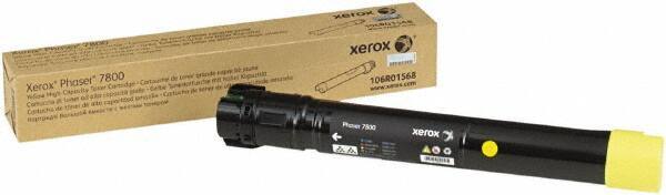 Xerox - Yellow Toner Cartridge - Use with Xerox Phaser 7800 - Top Tool & Supply