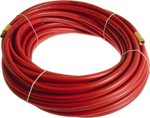 Continental ContiTech - 1/2" ID x 0.78" OD 15' Long Multipurpose Air Hose - MNPT x FNPT Ends, 300 Working psi, -10 to 158°F, 1/2" Fitting, Red - Top Tool & Supply