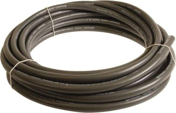 Continental ContiTech - 3/8" ID x 0.6" OD 100' Long Multipurpose Air Hose - 300 Working psi, -10 to 158°F, Gray - Top Tool & Supply