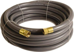 Continental ContiTech - 3/4" ID x 1.11" OD 25' Long Multipurpose Air Hose - FNPT x FNPT Ends, 250 Working psi, -10 to 158°F, 3/4" Fitting, Gray - Top Tool & Supply