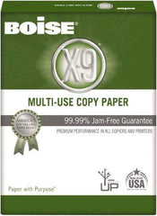 Boise - 8-1/2" x 11" White Copy Paper - Use with High-Speed Copiers, Fax Machines, Laser Printers, Inkjet Printers - Top Tool & Supply