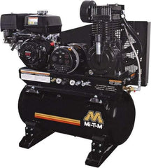 MI-T-M - Stationary Gas Air Compressors Horsepower: 13 Cubic Feet per Minute: 15.70 - Top Tool & Supply