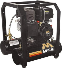 MI-T-M - Stationary Gas Air Compressors Horsepower: 4 Cubic Feet per Minute: 4.80 - Top Tool & Supply