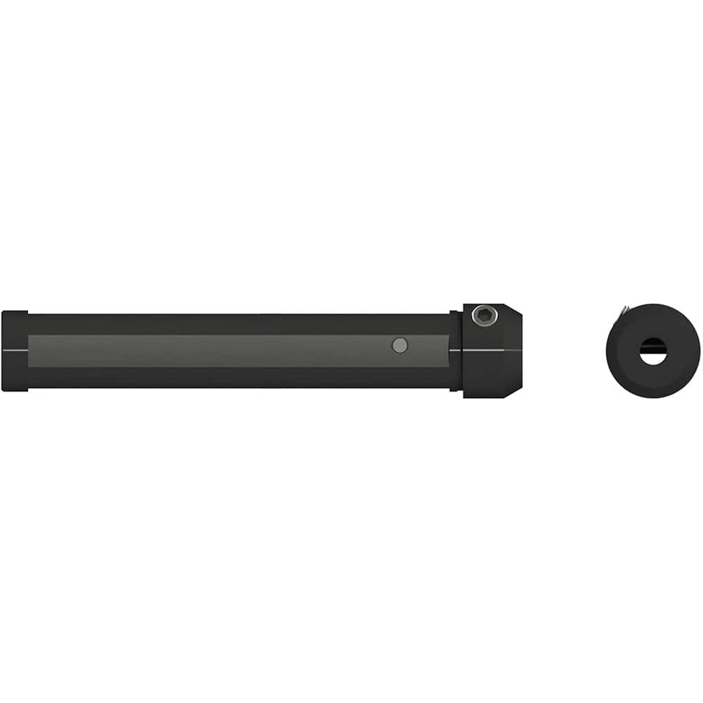 Micro 100 - Boring & Grooving Bar Holders; Inside Diameter (Inch): 3/16 ; Inside Diameter (Decimal Inch): 0.1875 ; Outside Diameter (Decimal Inch): 16.0000 ; Overall Length (Decimal Inch): 5.80000 ; Through Coolant: Yes ; Series: QTHM - Exact Industrial Supply