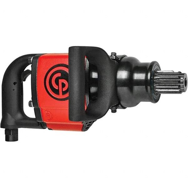 Chicago Pneumatic - #5 Spline Drive, 3,500 RPM, 2,800 Ft/Lb Torque Impact Wrench - D-Handle, 68 CFM, 90 psi, 1/2" NPT Inlet - Top Tool & Supply