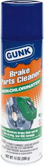 Gunk - Nonchlorinated Brake Parts Cleaner - 14 oz Aerosol Can with Straw - Top Tool & Supply