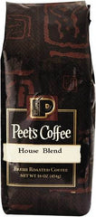 Peet's Coffee & Tea - Bulk Coffee, House Blend, Ground, 1 Lb Bag - Top Tool & Supply