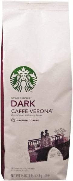 Starbucks - Coffee, Verona, Ground, 1 Lb Bag - Top Tool & Supply