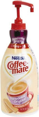 Coffee-Mate - Liquid Coffee Creamer, Sweetened Original, 1500mL Pump Dispenser - Top Tool & Supply