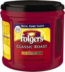 Folgers - Coffee, Classic Roast, Ground, 30.5 oz Canister - Top Tool & Supply