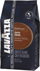 Lavazza - Super Crema Whole Bean Espresso Coffee, 2.2 Lb Bag, Vacuum-Packed - Top Tool & Supply