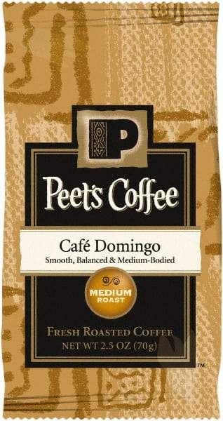 Peet's Coffee & Tea - Coffee Portion Packs, Caf\xE9 Domingo Blend, 2.5 oz Frack Pack, 18/Box - Top Tool & Supply