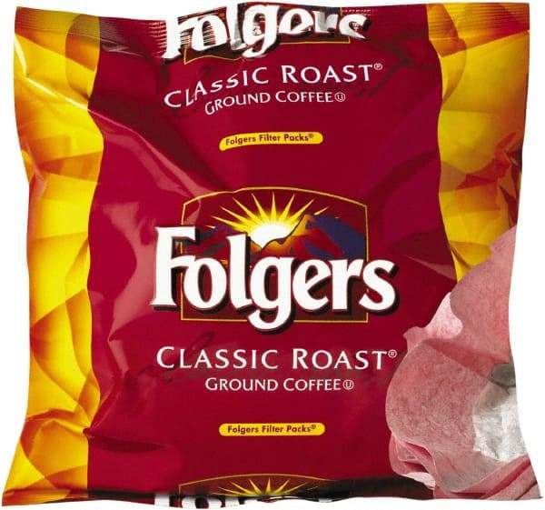 Folgers - Coffee Filter Packs, Regular, 0.9 oz Filter Pack, 40/Carton - Top Tool & Supply