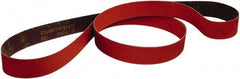 3M - 3/4" Wide x 20-1/2" OAL, 80 Grit, Ceramic Abrasive Belt - Ceramic, Medium, Coated, Series 947A - Top Tool & Supply