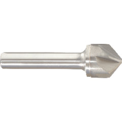 1/4″ Cutting Dia. 1/4″Shank Dia, 6 Flute, 60 Degrees, Carbide Countersink Series/List #5754 - Top Tool & Supply