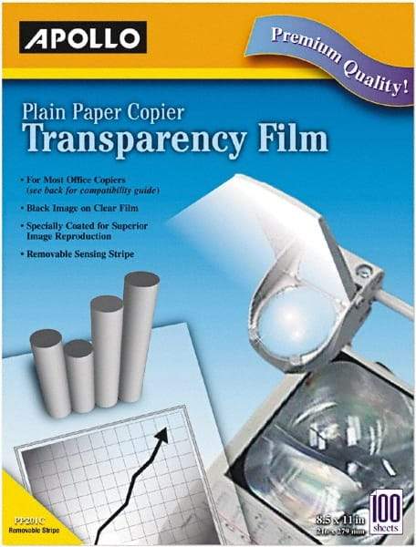 Apollo - Transparency Films & Sleeves Audio Visual Conference Accessory Type: Transparency Sleeves For Use With: Plain Paper Copiers - Top Tool & Supply